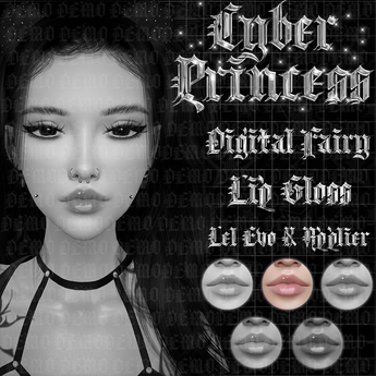 Second Life Marketplace - Cyber Princess. Digital Fairy Lip Gloss (Evo